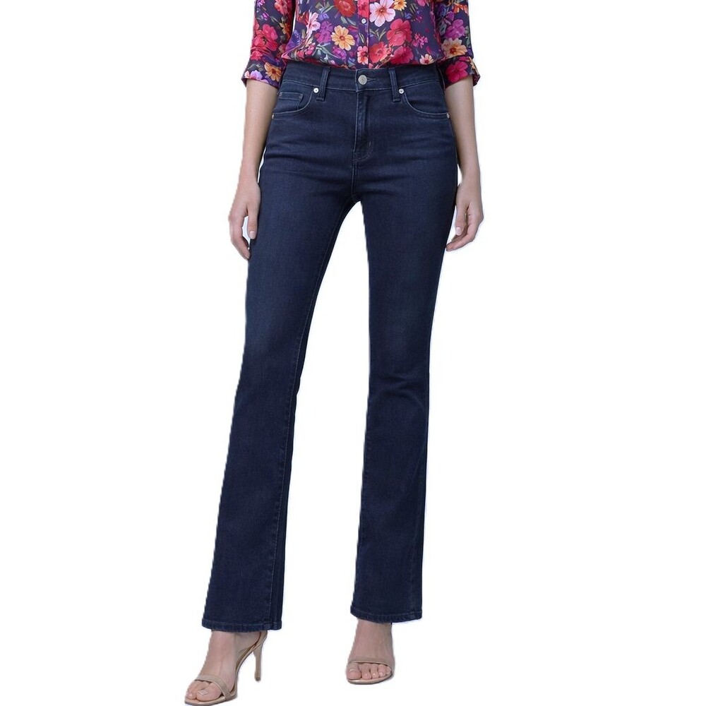 NEW 7 For All Mankind The Skinny Bootcut Jeans Womens 30 x 34 Long Plain Pockets